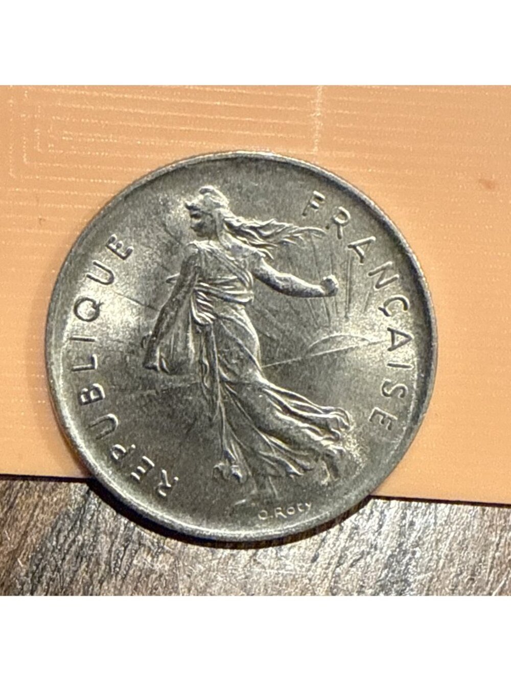 1971 5 Francs French Coins Europe